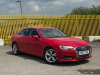 Used Audi A4 Sport 190 HP (139 kW) 2017 Red Sedan