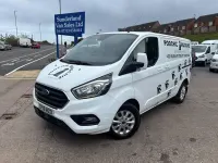 Usado Ford Transit Custom Limited 130 CV (95 kW) 2018 Blanco Van