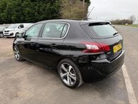 Used Peugeot 308 Allure 130 HP (95 kW) 2017 Black Hatchback