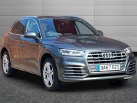 Used Audi Q5 S-Line 190 HP (139 kW) 2017 Daytona grey SUV