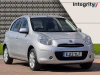 Used Nissan Micra Acenta 80 HP (58 kW) 2013 Silver Hatchback