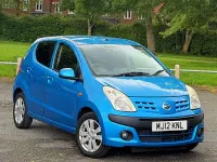 Used Nissan Pixo N-TEC 68 HP (50 kW) 2012 Blue Hatchback