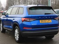Used Skoda Kodiaq SE 147 HP (108 kW) 2022 Race blue metallic SUV