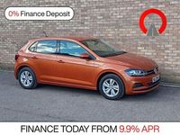 Used VW Polo SE 80 HP (58 kW) 2020 Orange Hatchback