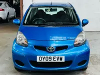 Used Toyota Aygo 2009 Blue Hatchback