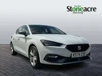 Used Seat Leon FR 147 HP (108 kW) 2024 White Hatchback