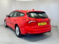 Used Ford Focus Titanium 125 HP (91 kW) 2020 Red Estate