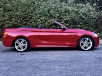Used BMW 220 M Sport 187 HP (137 kW) 2018 Red Cabriolet