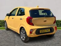 Used Kia Picanto 2023 Yellow Hatchback