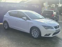 Used Seat Leon SE 110 HP (80 kW) 2014 White Hatchback