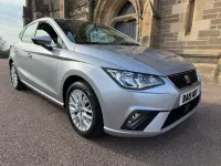 Used Seat Ibiza SE Technology 80 HP (58 kW) 2019 Silver Hatchback