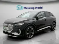 Used Audi Q4 e-tron S-Line 125 kW (170 HP) 2022 Black SUV
