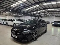 Used Mercedes B200 AMG line 163 HP (119 kW) 2021 Black Hatchback