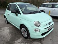 Used Fiat 500 Lounge 69 HP (50 kW) 2016 Green Hatchback