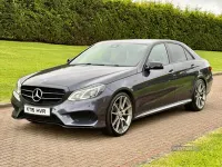Used Mercedes E250 AMG 2015 Blue Sedan