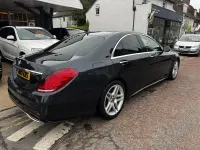 Used Mercedes S350 AMG line 258 HP (189 kW) 2013 Blue Sedan