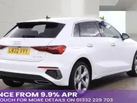 Usado Audi A3 Sportback S-Line 150 CV (110 kW) 2022 Blanco Utilitario