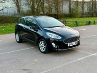 Used Ford Fiesta Zetec 2018 Black Hatchback