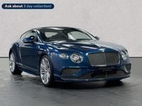 Used Bentley Continental 635 HP (467 kW) 2016 Blue Coupe