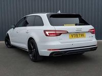 Used Audi A4 Black Edition 150 HP (110 kW) 2019 White Estate