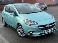 Used Vauxhall Corsa 90 HP (66 kW) 2014 Green Hatchback