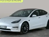 Używany Tesla Model 3 Performance 461 kW (627 KM) 2023 Biały Sedan/Limuzyna