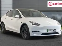 Używany Tesla Model Y Performance 313 kW (426 KM) 2022 Biały SUV