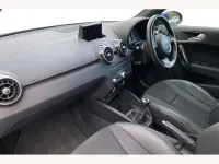 Used Audi A1 S-Line 125 HP (91 kW) 2017 Blue Hatchback