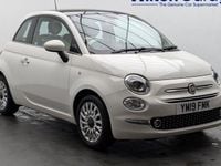 Used Fiat 500 Lounge 69 HP (50 kW) 2019 White Hatchback
