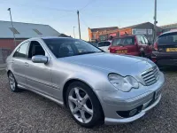 Used Mercedes C200 2006 Silver Sedan