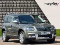 Used Skoda Yeti SE L 110 HP (80 kW) 2015 Green SUV