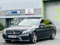 Used Mercedes C220 AMG Line Premium Plus 2015 Black Estate