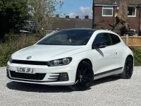 Used VW Scirocco Black Edition 180 HP (132 kW) 2016 White Coupe
