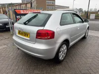 Used Audi A3 102 HP (75 kW) 2009 Silver Hatchback