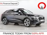 Used Audi Q8 S-Line 286 HP (210 kW) 2019 Black SUV