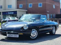 Begagnad Alfa Romeo Spider 1997 Svart Cab