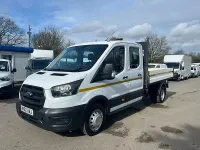 Used Ford Transit 130 HP (95 kW) 2022 Frozen white (solid paint) Van