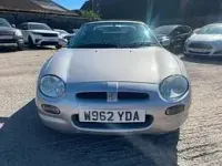 Used MG F 118 HP (86 kW) 2000 Silver Cabriolet