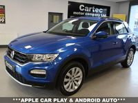 Used VW T-Roc SE 115 HP (84 kW) 2019 Blue SUV