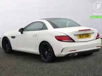 Used Mercedes SLC300 AMG line 2017 White Cabriolet