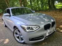 Used BMW 120 Sport Line 184 HP (135 kW) 2014 Silver Hatchback