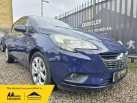 Used Vauxhall Corsa 75 HP (55 kW) 2016 Blue Hatchback