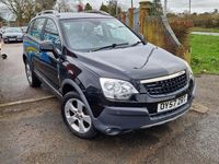 Used Vauxhall Antara S 2007 Black SUV
