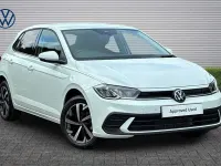 Ny VW Polo Match 95 HK (69 kW) 2026 Vit Halvkombi
