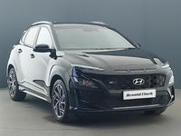 Second-hand Hyundai Kona N Line 120 CP (88 kW) 2022 Negru SUV