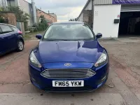 Used Ford Focus Zetec 125 HP (91 kW) 2016 Blue Hatchback