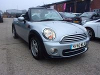 Begagnad Mini Cooper Cabriolet 2010 Silver Cab