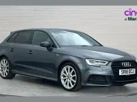 Used Audi A3 Black Edition 150 HP (110 kW) 2018 Grey Sedan