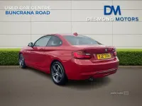 Used BMW 218 Sport Line 2016 Red Coupe
