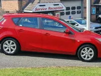 Used Mazda 3 105 HP (77 kW) 2010 Red Hatchback